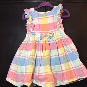 Tommy Bahama Colorful Plaid Kids Dress size 24 months